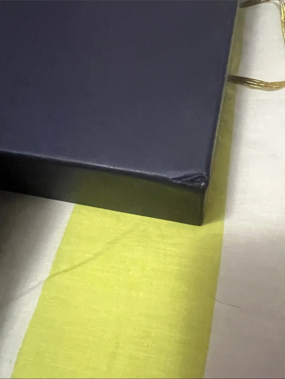 Dior Navy color and Gold Decorative Gift Box